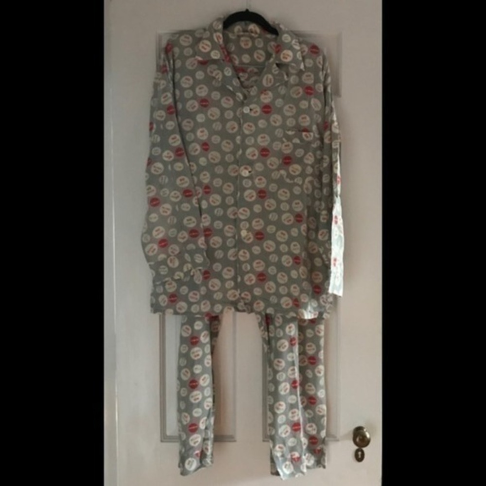 Vintage Textron No Parking‎ Pajamas Size X Long